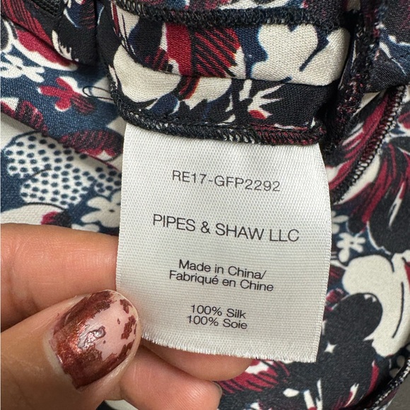 Veronica Beard Franklin Printed Silk Dress - Picture 7 of 11